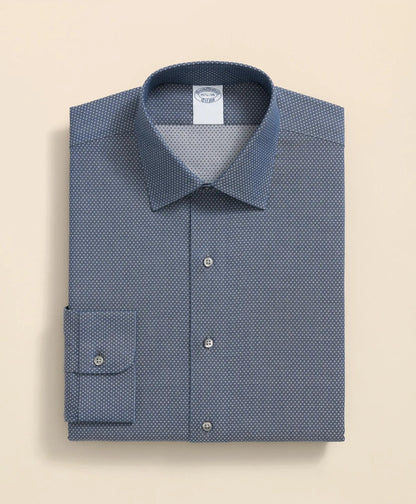 Stretch Supima® Cotton Non-Iron Dobby Ainsley Collar Dress Shirt | Brooks Brothers sale