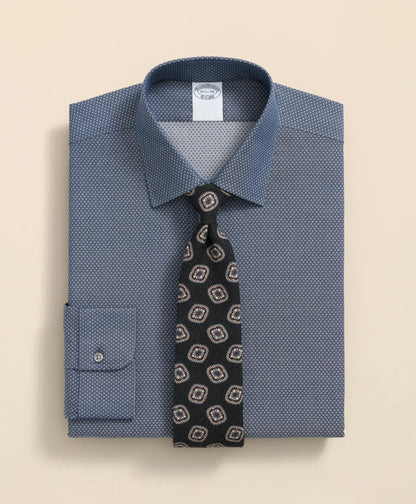 Stretch Supima® Cotton Non-Iron Dobby Ainsley Collar Dress Shirt | Brooks Brothers sale