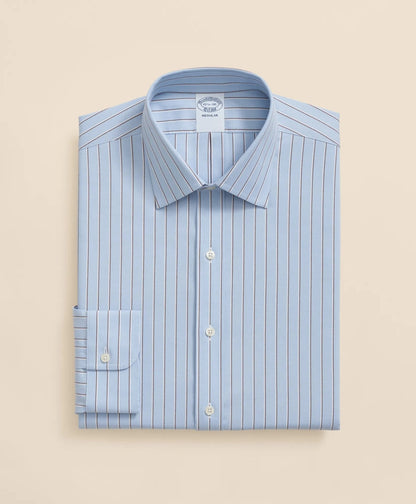Stretch Supima® Cotton Non-Iron Pinpoint Oxford Ainsley Collar Dress Shirt | Brooks Brothers for sale