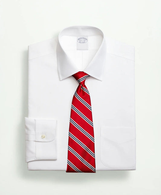 Stretch Supima® Cotton Non-Iron Pinpoint Oxford Ainsley Collar Dress Shirt | Brooks Brothers for sale