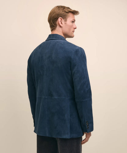 Suede Patch Pocket Sport Coat | Brooks Brothers online shop