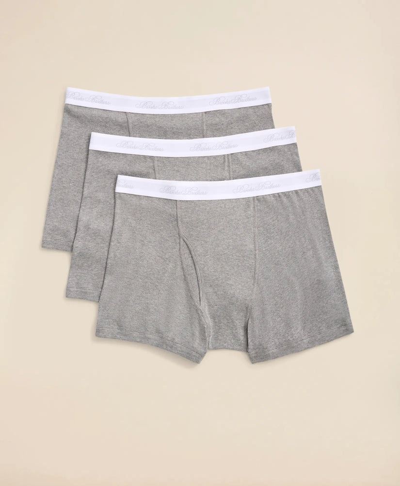 Supima® Cotton Boxer Briefs - 3 Pack | Brooks Brothers online - US 4506