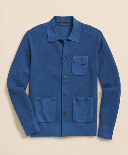 Supima® Cotton Chore Coat Sweater | Brooks Brothers for sale