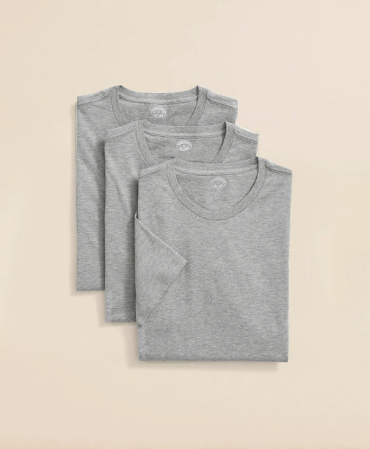 Supima® Cotton Crewneck 3 Pack T-Shirts | Brooks Brothers for sale