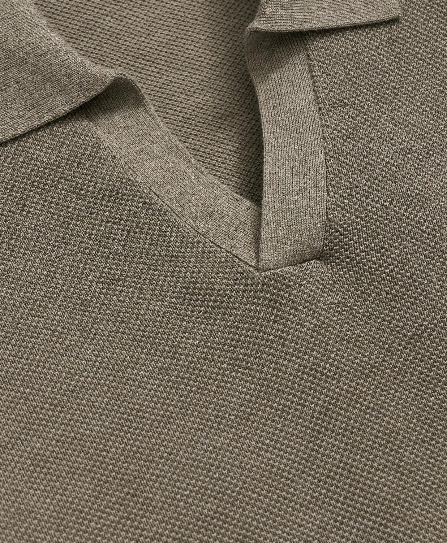 Supima® Cotton Pique Johnny Collar Sweater | Brooks Brothers sale