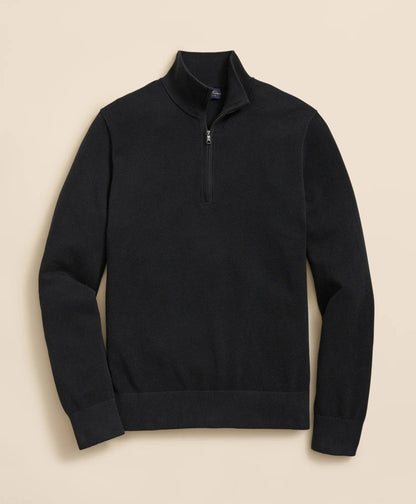 Supima® Cotton Pique Quarter-Zip Sweater | Brooks Brothers cheap - US 3933
