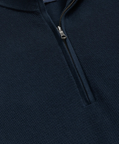 Supima® Cotton Pique Quarter-Zip Sweater | Brooks Brothers cheap