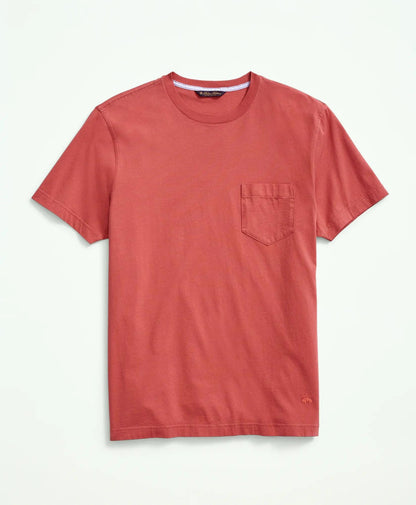 Supima® Cotton Pocket Crewneck T-Shirt | Brooks Brothers cheap