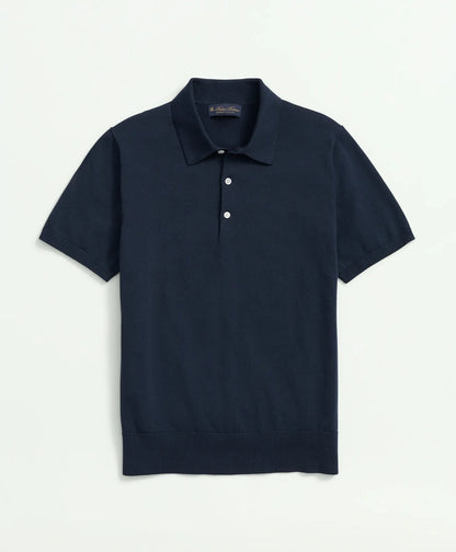 Supima® Cotton Short-Sleeve Polo Sweater | Brooks Brothers cheap - US 3462