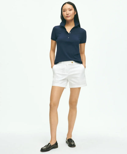Supima® Cotton Stretch Pique Polo Shirt | Brooks Brothers on sale