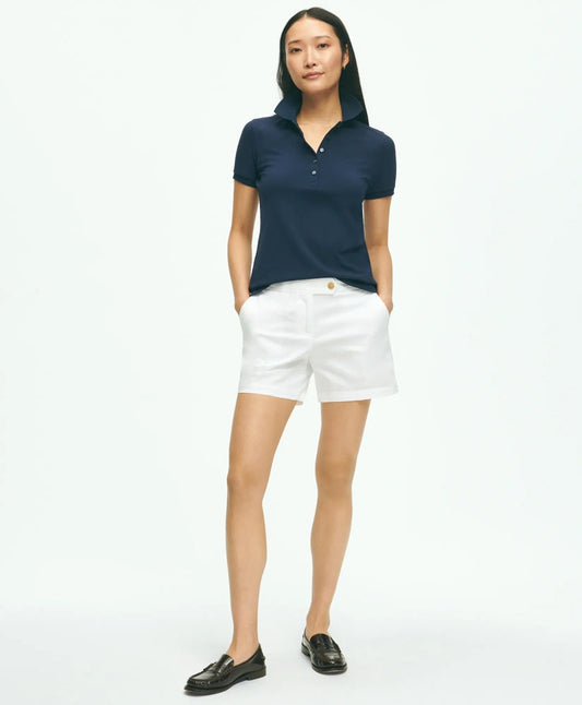 Supima® Cotton Stretch Pique Polo Shirt | Brooks Brothers on sale