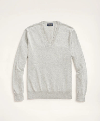Supima® Cotton V-Neck Sweater | Brooks Brothers for sale - US 5919