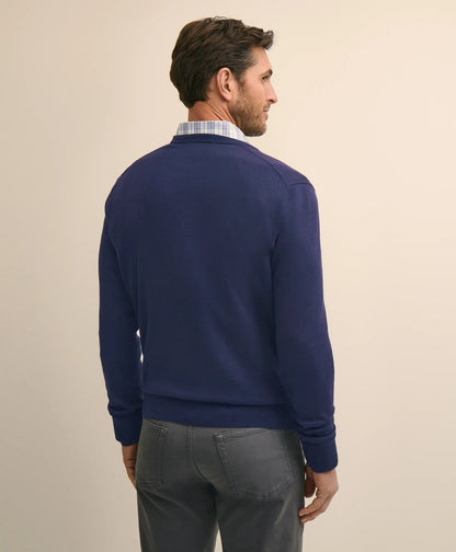Supima® Cotton V-Neck Sweater | Brooks Brothers for sale