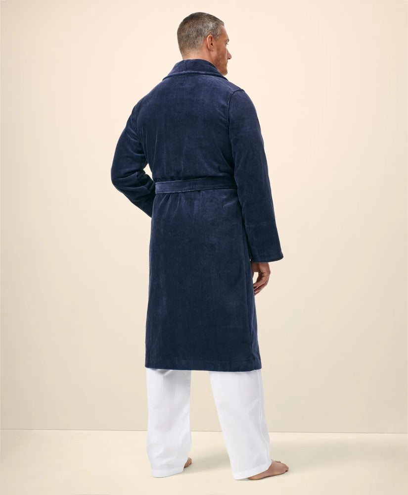 Terry Cloth Bathrobe | Brooks Brothers sale