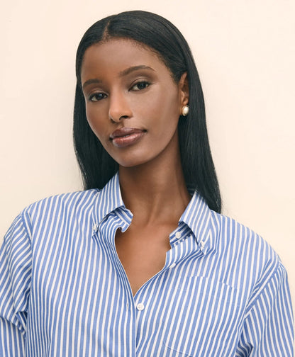 The Cropped Button-Down Shirt | Brooks Brothers cheap