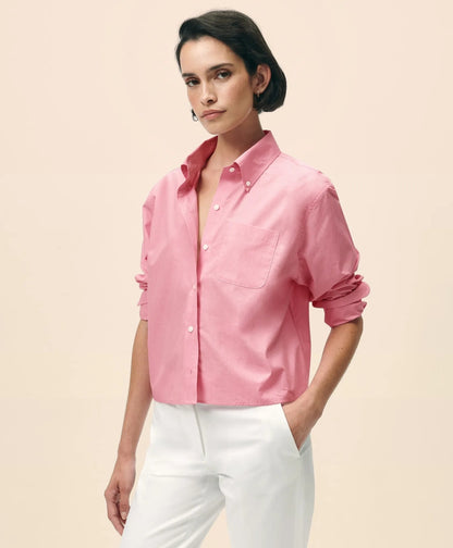 The Cropped Button-Down Shirt | Brooks Brothers discount - US 9085