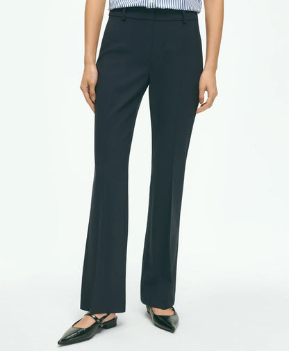 The Essentials Brooks Brothers Stretch Wool Flare Leg Trousers | Brooks Brothers sale - US 7413