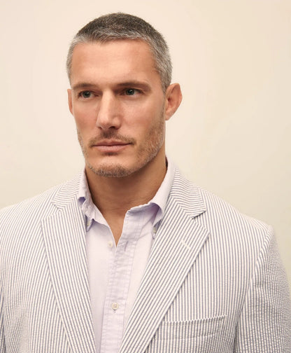 The No. 1 Sack Sport Coat in Cotton Seersucker | Brooks Brothers for sale