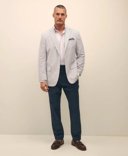 The No. 1 Sack Sport Coat in Cotton Seersucker | Brooks Brothers for sale