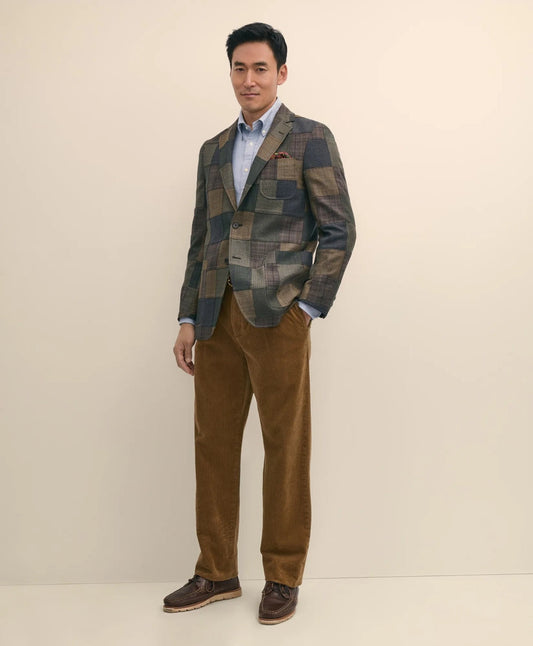 The No. 1 Sack Sport Coat in Patchwork Wool | Brooks Brothers cheap