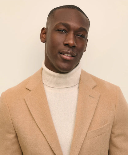 Traditional Fit Camel Hair Twill 1818 Sport Coat | Brooks Brothers on sale