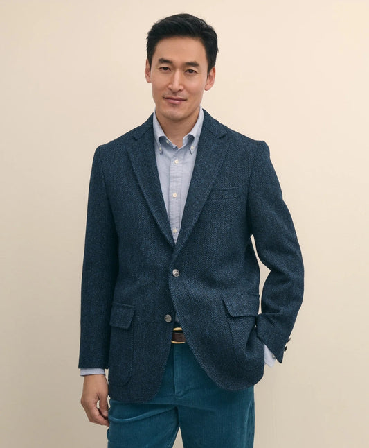 No. 1 Sack Blazer in Harris Tweed | Brooks Brothers for sale