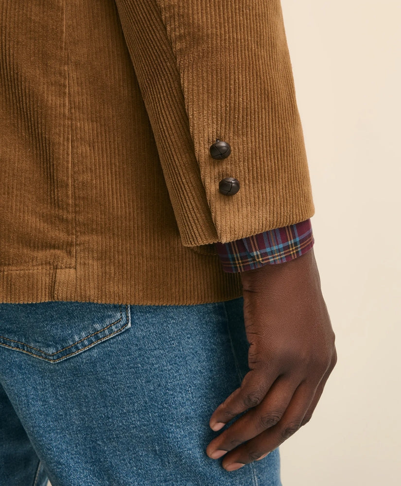 No. 1 Sack Sport Coat in Wide-Wale Cotton Corduroy | Brooks Brothers on sale