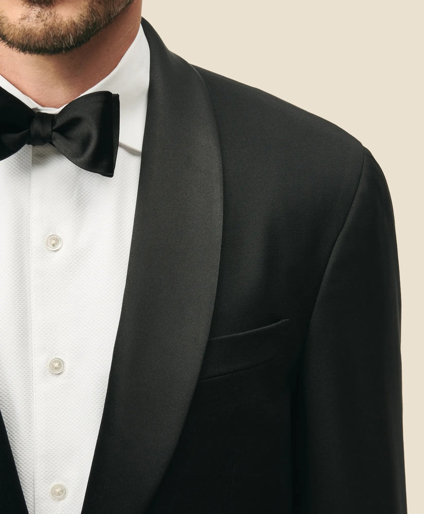 Traditional Fit Wool 1818 Shawl Collar Tuxedo | Brooks Brothers sale