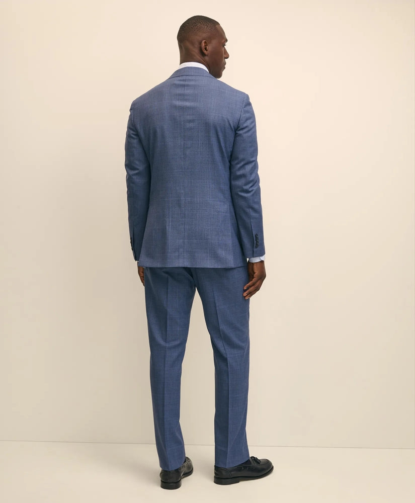 Traditional Fit Wool Check 1818 Suit | Brooks Brothers for sale