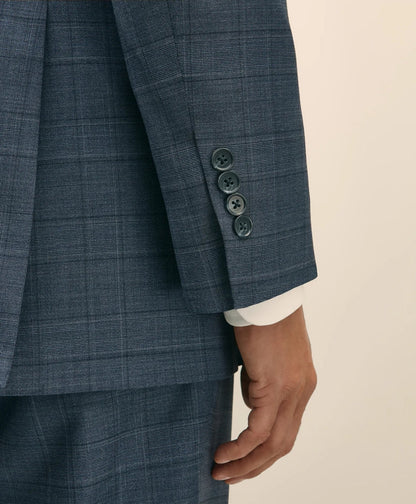 Traditional Fit Wool Check 1818 Suit | Brooks Brothers cheap