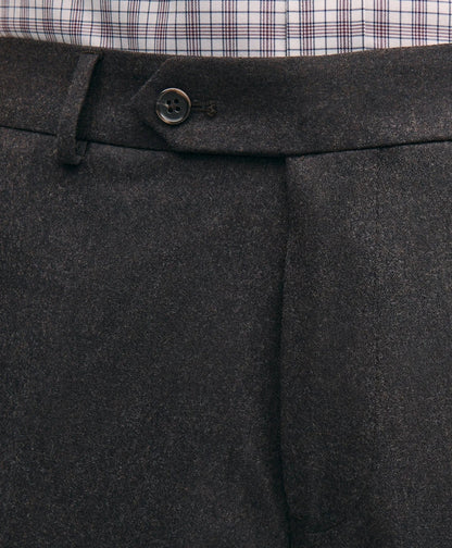 Traditional Fit Wool Flannel Dress Pants | Brooks Brothers discount
