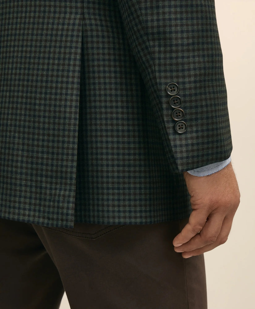Traditional Fit Wool Gingham Sport Coat | Brooks Brothers discount