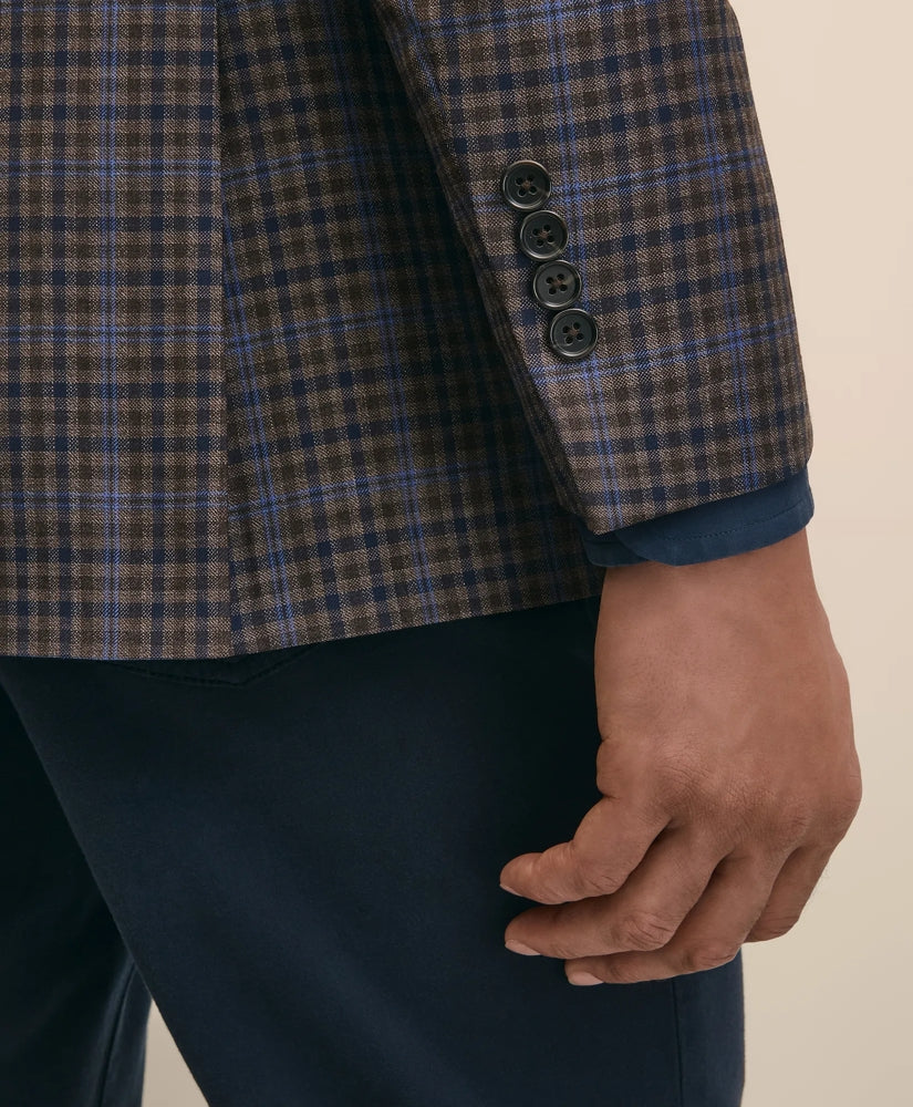 Classic Fit Wool Plaid-Gingham Sport Coat | Brooks Brothers online