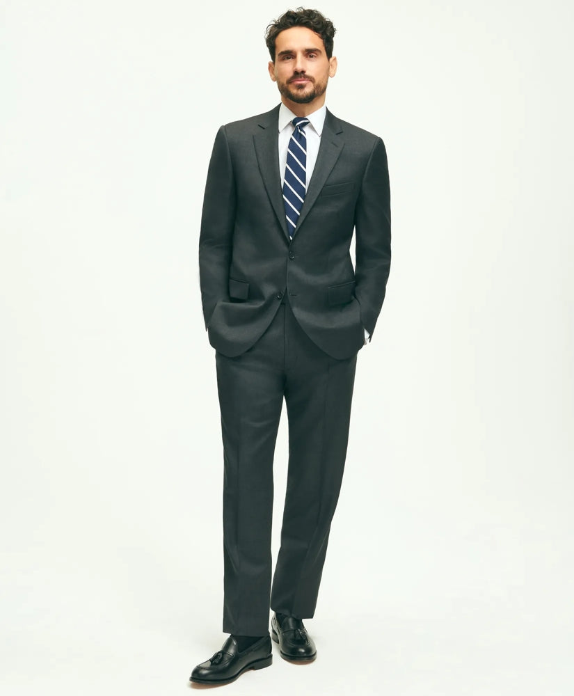 Traditional Fit Wool Tic 1818 Suit | Brooks Brothers for sale