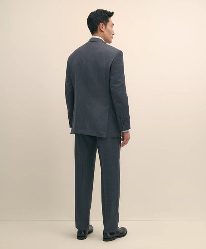 Traditional Fit Wool Windowpane 1818 Suit | Brooks Brothers sale