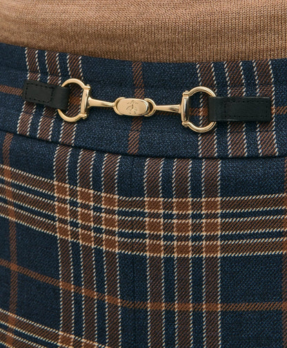 Twill Pleated Plaid Culottes | Brooks Brothers cheap