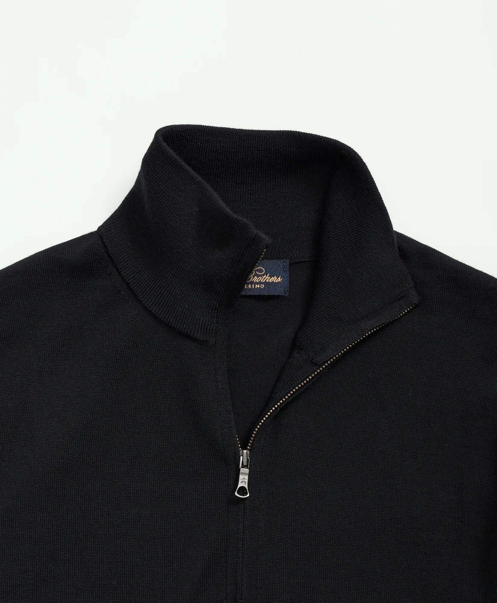 Ultimate Merino Wool Quarter-Zip Sweater | Brooks Brothers sale