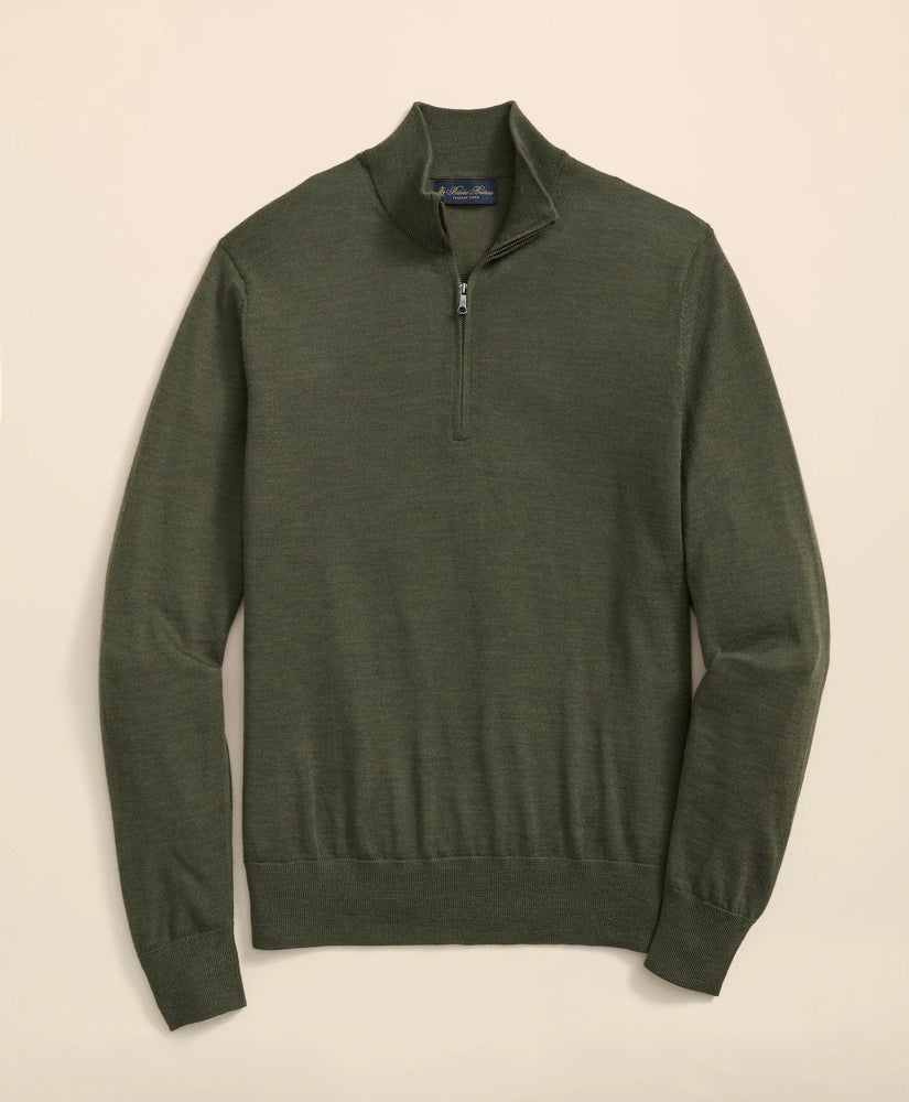 Ultimate Merino Wool Quarter-Zip Sweater | Brooks Brothers sale - US 7705