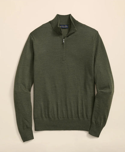 Ultimate Merino Wool Quarter-Zip Sweater | Brooks Brothers sale - US 7705