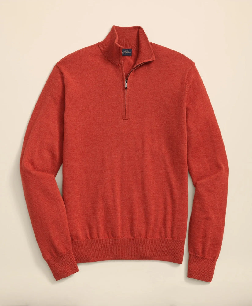 Ultimate Merino Wool Quarter-Zip Sweater | Brooks Brothers sale - US 7705