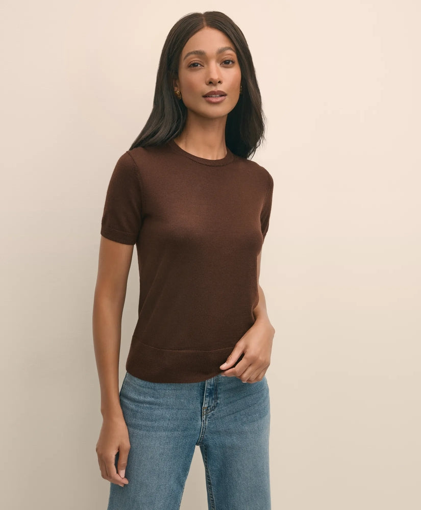 Ultimate Merino Wool Short-Sleeve Sweater Shell | Brooks Brothers sale - US 7009