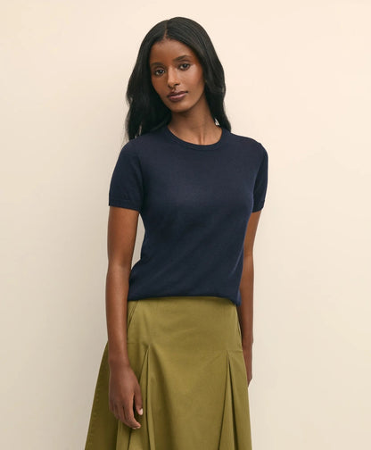 Ultimate Merino Wool Short-Sleeve Sweater Shell | Brooks Brothers online shop - US 8990