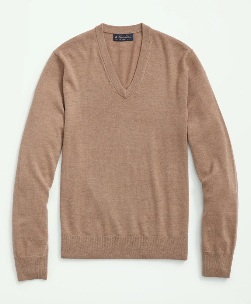 Ultimate Merino Wool V-Neck Sweater | Brooks Brothers discount - US 9665