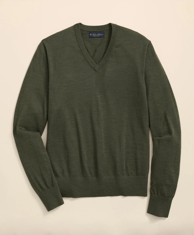 Ultimate Merino Wool V-Neck Sweater | Brooks Brothers discount - US 9665