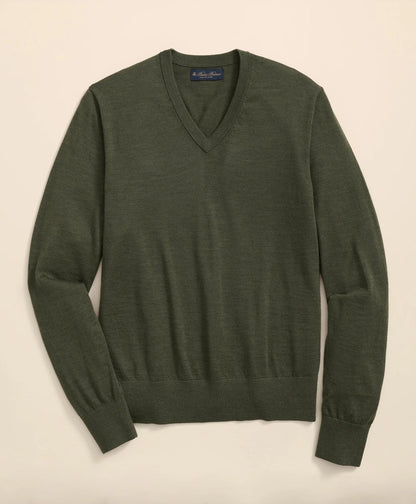 Ultimate Merino Wool V-Neck Sweater | Brooks Brothers discount - US 9665