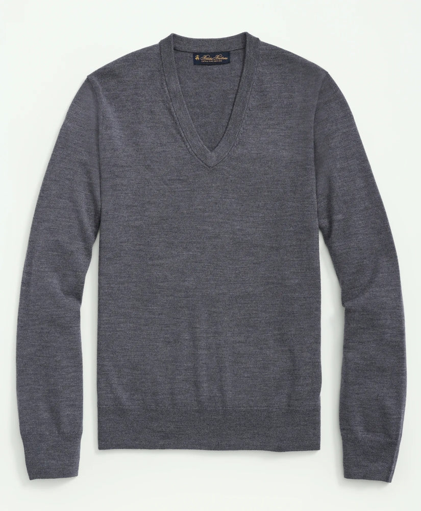 Ultimate Merino Wool V-Neck Sweater | Brooks Brothers discount - US 9665
