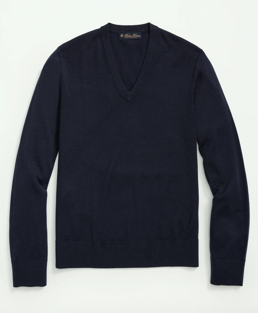 Ultimate Merino Wool V-Neck Sweater | Brooks Brothers discount - US 9665