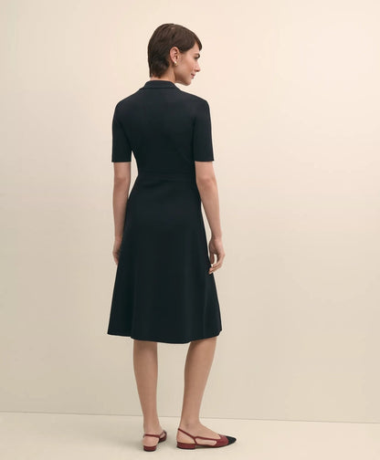Viscose Polo Knit Dress | Brooks Brothers for sale