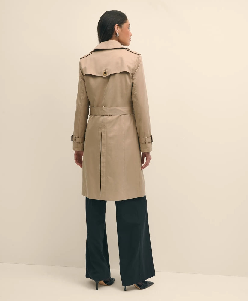 Water Repellent Trench Coat With Zip-Out Lining | Brooks Brothers discount