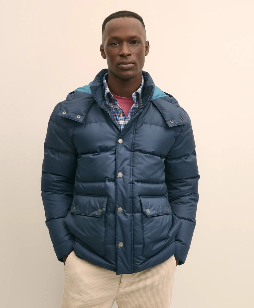 Water-Resistant Down Puffer Jacket | Brooks Brothers cheap - US 8254